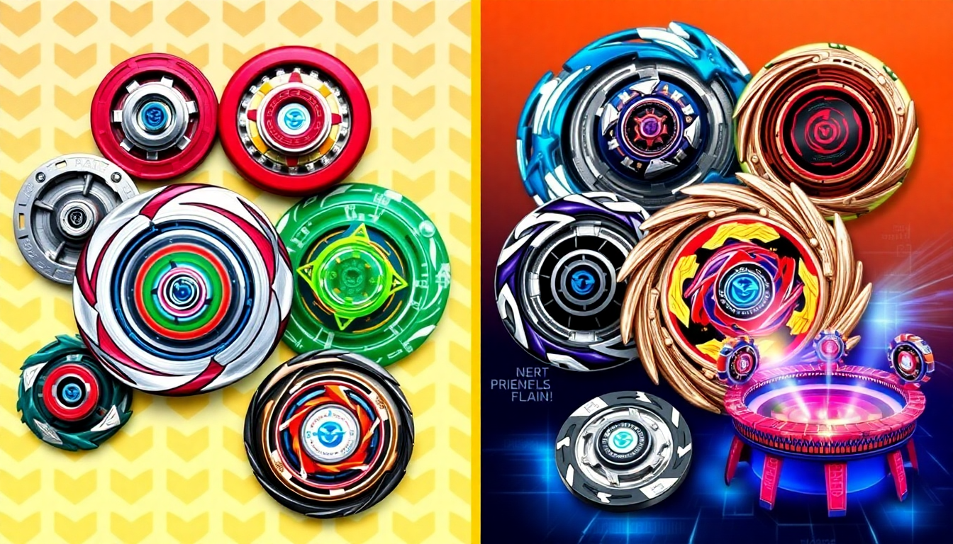 Beyblades Then & Now: The Evolution of a Collector's Favorite