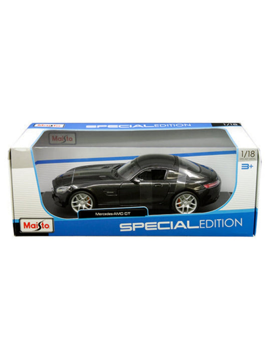 MAISTO 1:18 Special Edition Mercedes-AMG GT (Black)(box damage car mint condition)