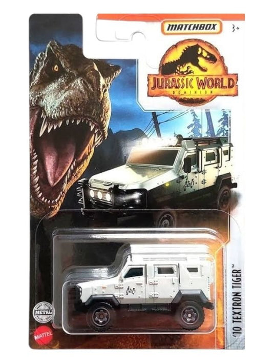 Matchbox Jurassic World 10 Textron Tiger Mainline Imported 1:64