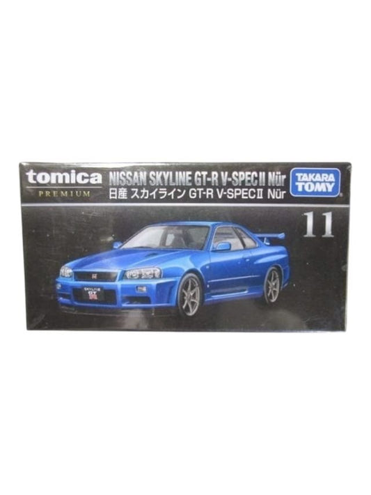 Tomica Nissan Skyline GT-R V-Spec II Nur premium 1/64