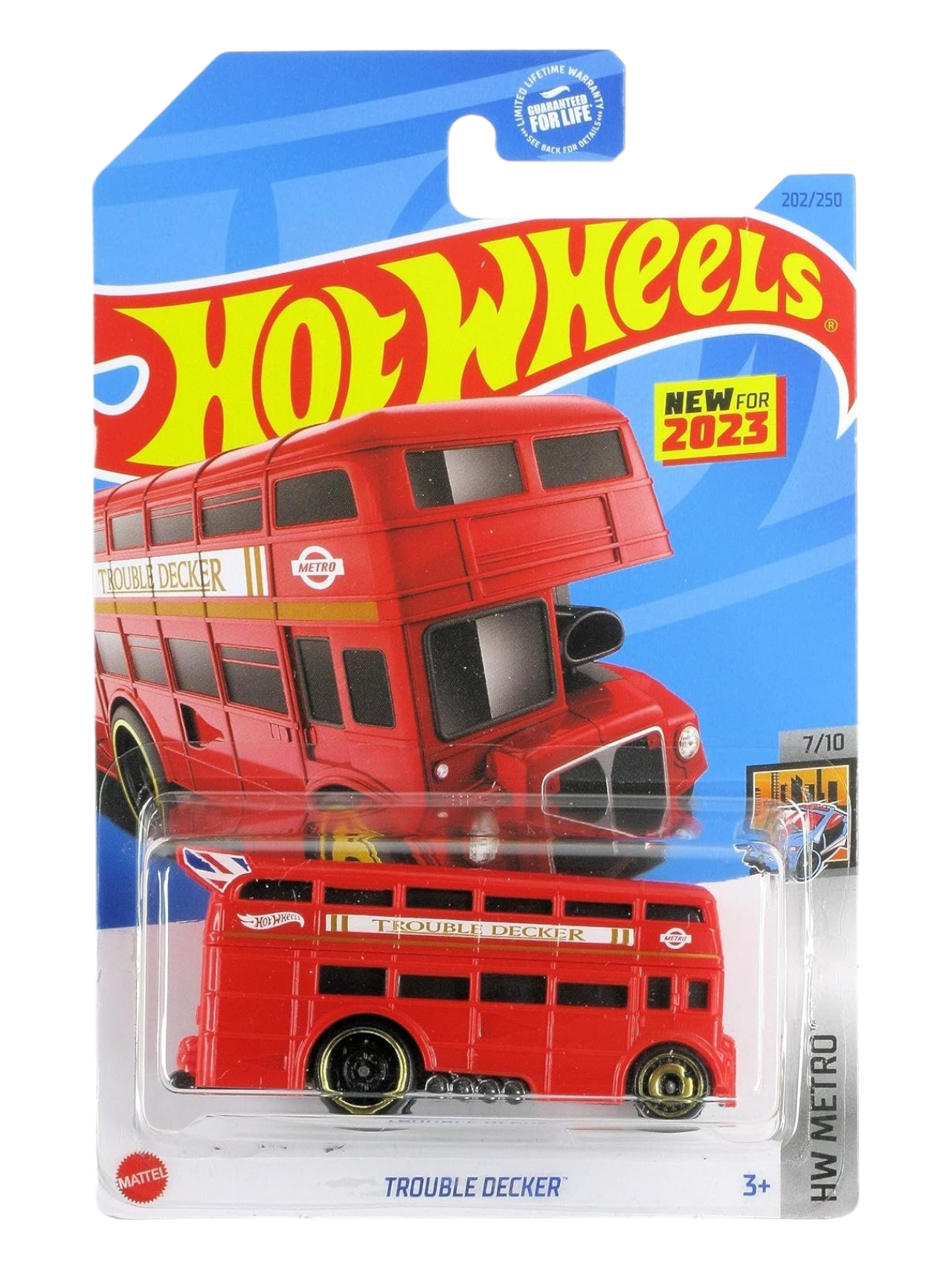 Hotwheels Trouble Decker 1:64 imported mainline