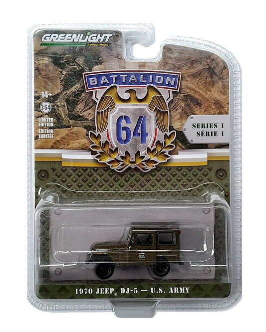 Greenlight Battalion 1970 Jeep DJ-5 - US Army