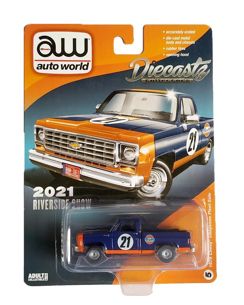 Auto World Gulf 1976 Chevy Cheyenne Fleet Side