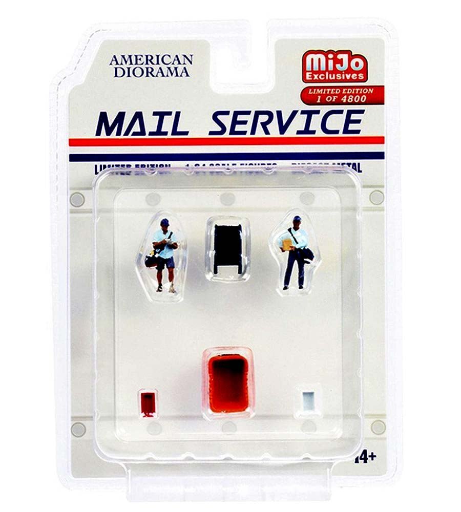 American Diorama MiJo Exclusives Mail Service (Scale 1:64)