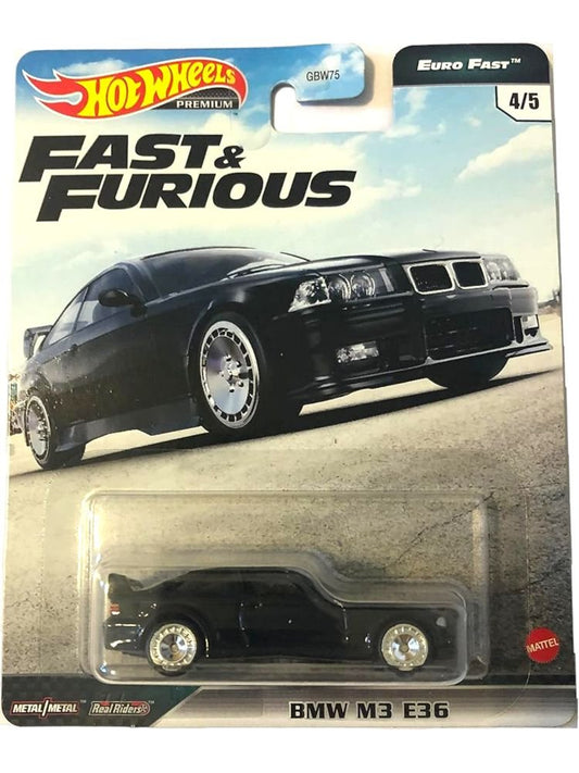 HotWheels Fast & Furious BMW M3 E36 Premium imported 1:64 scale