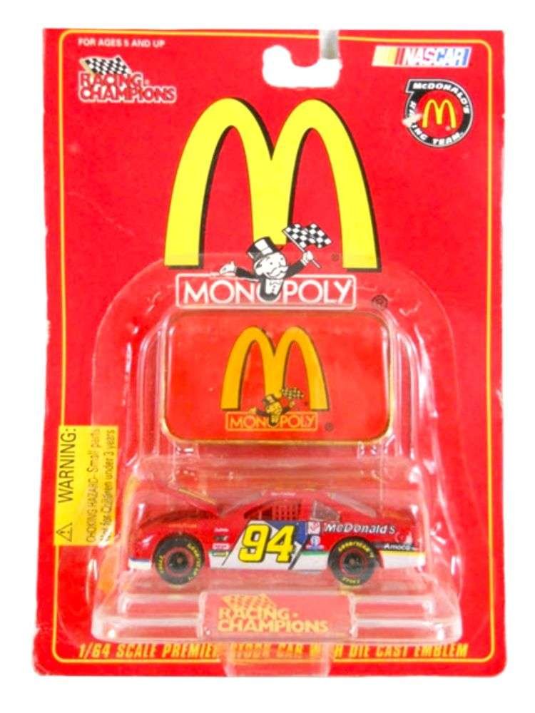 Racing Champion 1:64 94 McDonald's Monopoly 1996 Ford Thunderbird