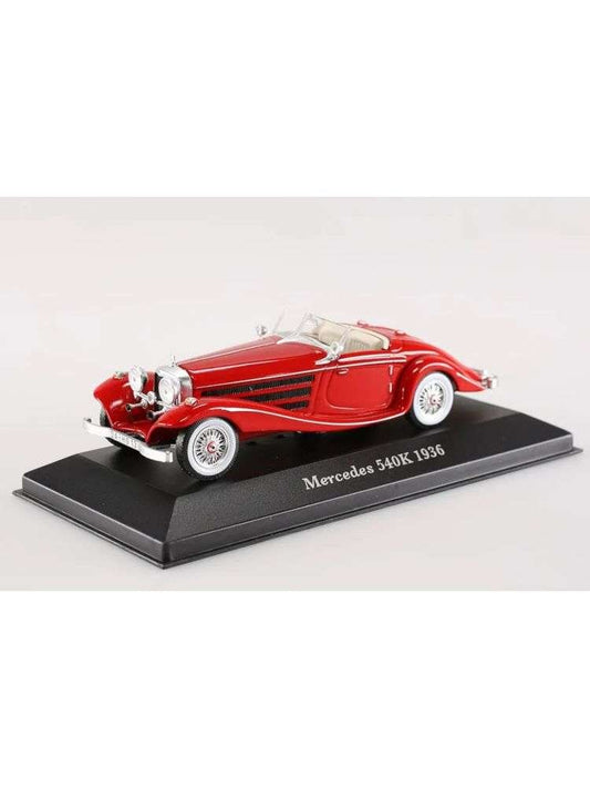 Mercedes 540K Roadster, rot, 1936, Modellauto, Fertigmodell, MCW-SC04 1:43