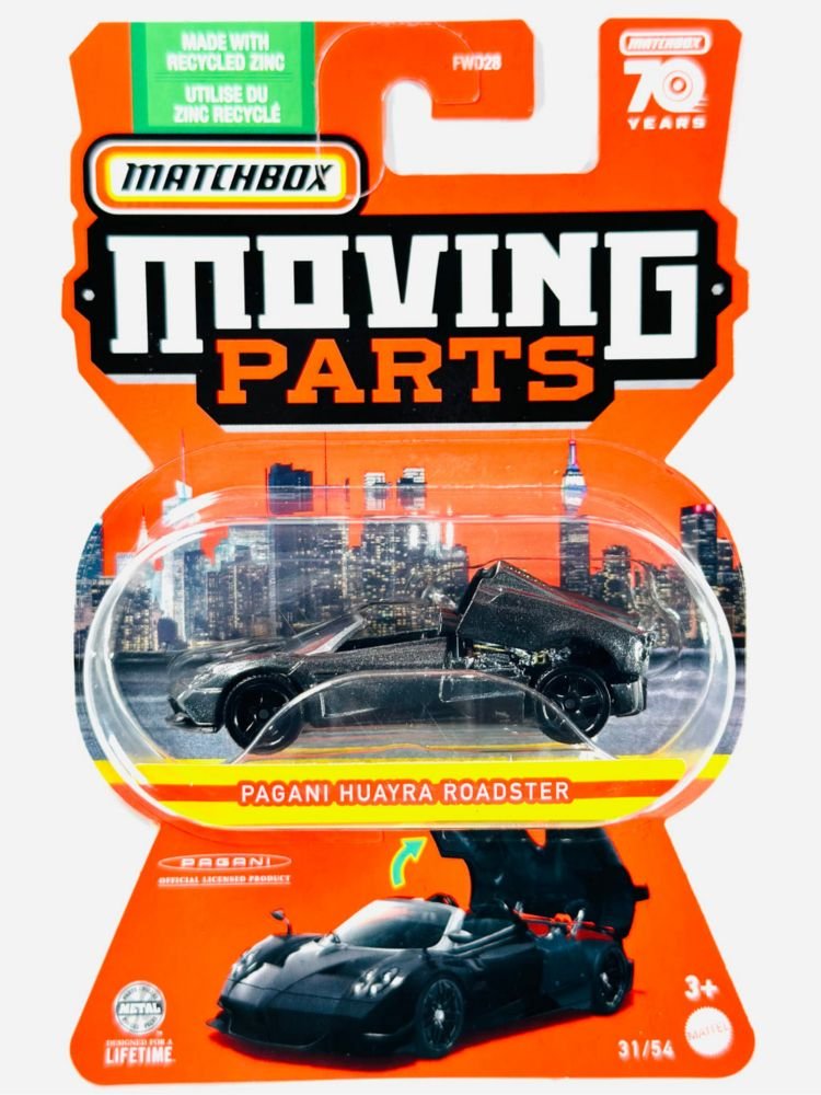 MatchBox Moving Parts Pagani Huayra Roadster