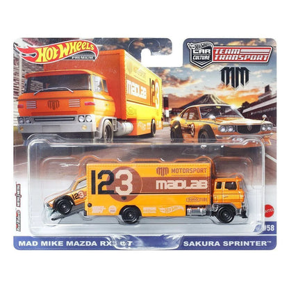 EXCLUSIVE Hotwheels Team Transport Set oF 3