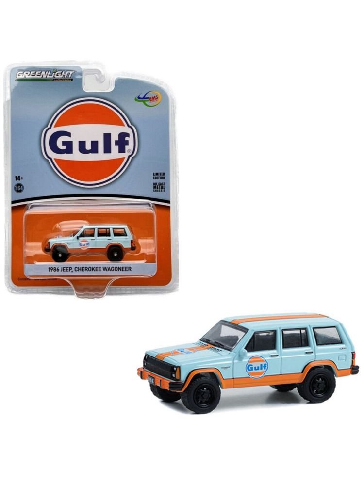 Greenlight gulf 1986 Jeep Cherokee Wagoneer