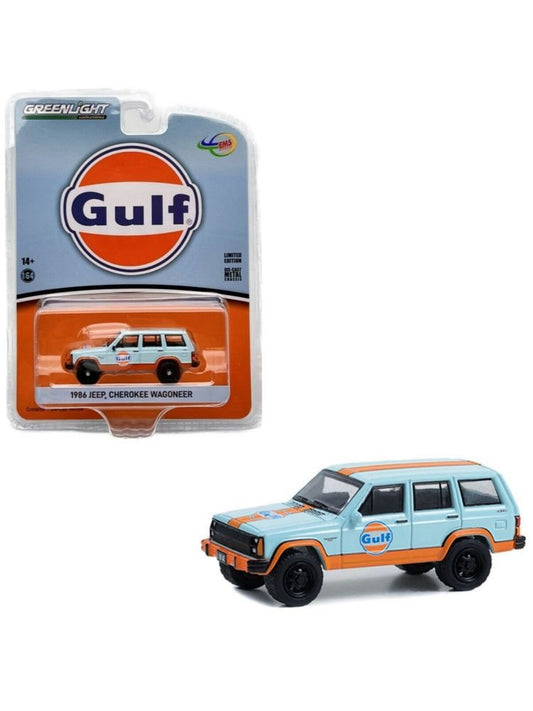 Greenlight gulf 1986 Jeep Cherokee Wagoneer