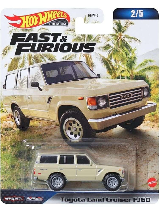 Hotwheels Toyota land cruiser Fj60 Fast and Furious Imported Premium 1:64