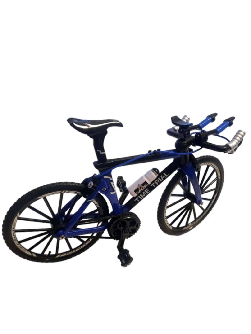 Bicycle Model 1:10 Time Trial Riding (Blue) ( BUY ONE GET ONE FREE)