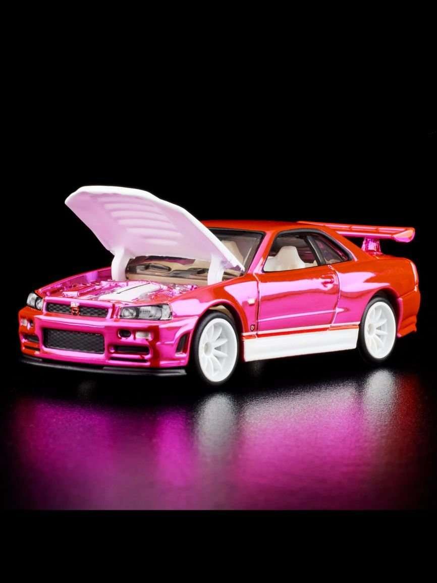 Exclusive Hotwheels RLC Pink Editions Nissan Skyline GT-R (bnr34)