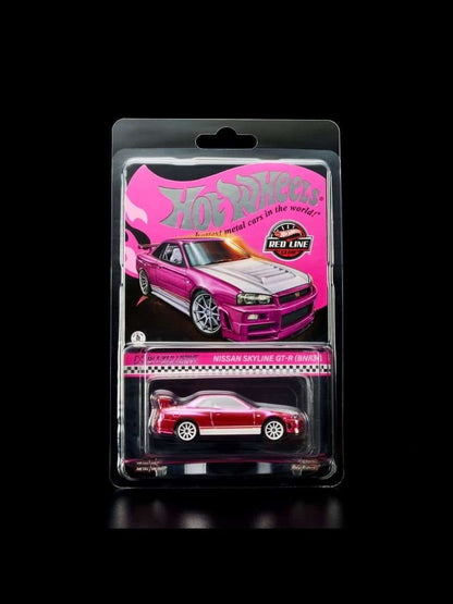 Exclusive Hotwheels RLC Pink Editions Nissan Skyline GT-R (bnr34)