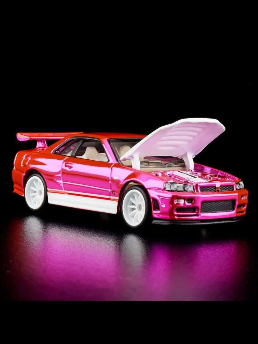 Exclusive Hotwheels RLC Pink Editions Nissan Skyline GT-R (bnr34)