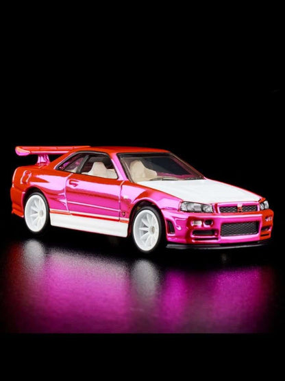 Exclusive Hotwheels RLC Pink Editions Nissan Skyline GT-R (bnr34)