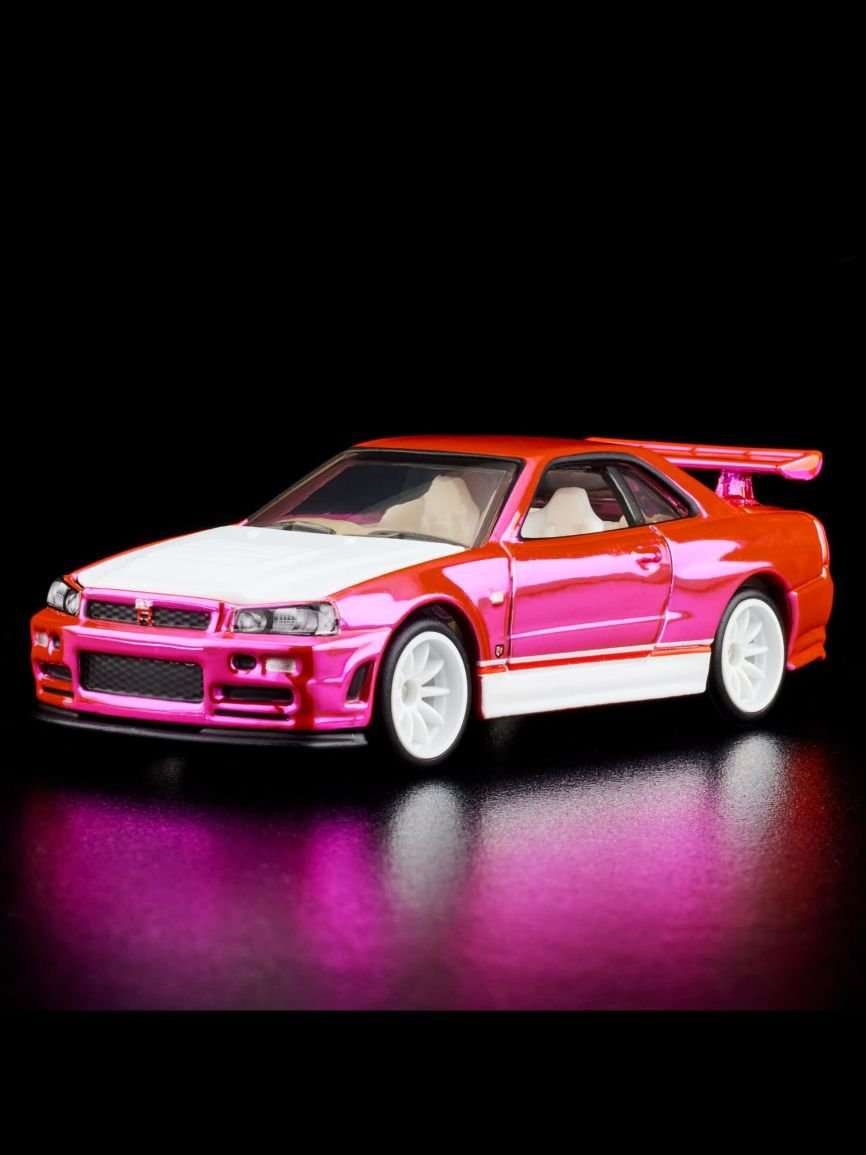 Exclusive Hotwheels RLC Pink Editions Nissan Skyline GT-R (bnr34)