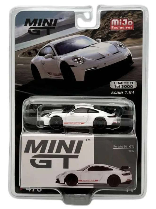 Mini GT Porsche 911 GT 3 White no 478