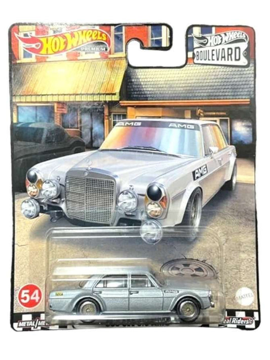 Hotwheels Boulevard Mercedes-Benz 300 Sel 6.8 AMG premium Imported 1:64 scale