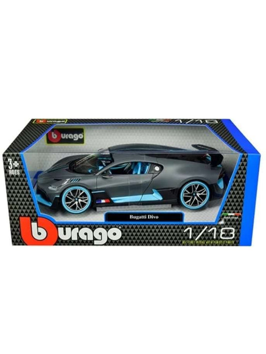 EXCLUSIVE Bburago Bugatti Divo (box damaged car mint condition)