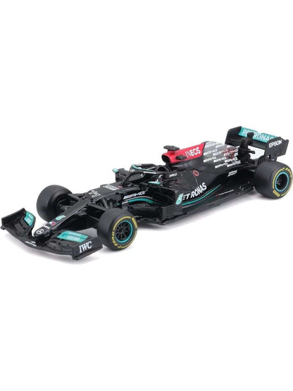 EXCLUSIVE Bburago Mercedes-AMG F1 Numbwe 77