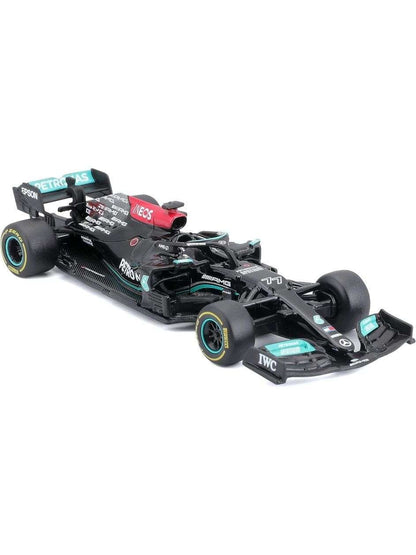 EXCLUSIVE Bburago Mercedes-AMG F1 Numbwe 77