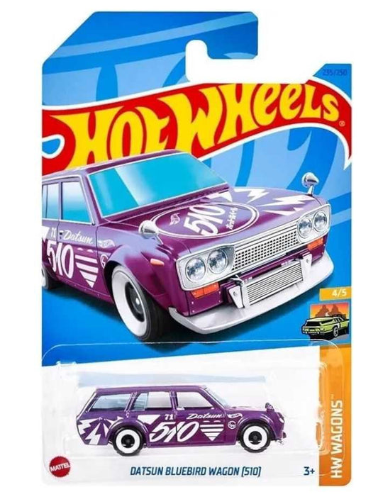 Hotwheels Datsun Bluebird Wagon (510) 1:64 imported mainline