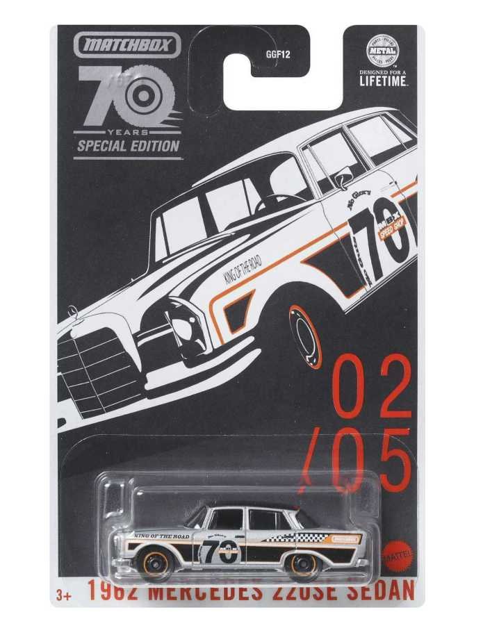 EXCLUSIVE Matchbox 1962 Mercedes Benz 220 SE