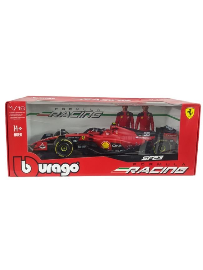 EXCLUSIVE Bburago Formula One SF-23 C. Sainz Scale 1:18