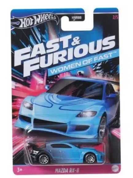 EXCLUSIVE Hotwheels Fast & Furious Women Of fast Mazda RX-8