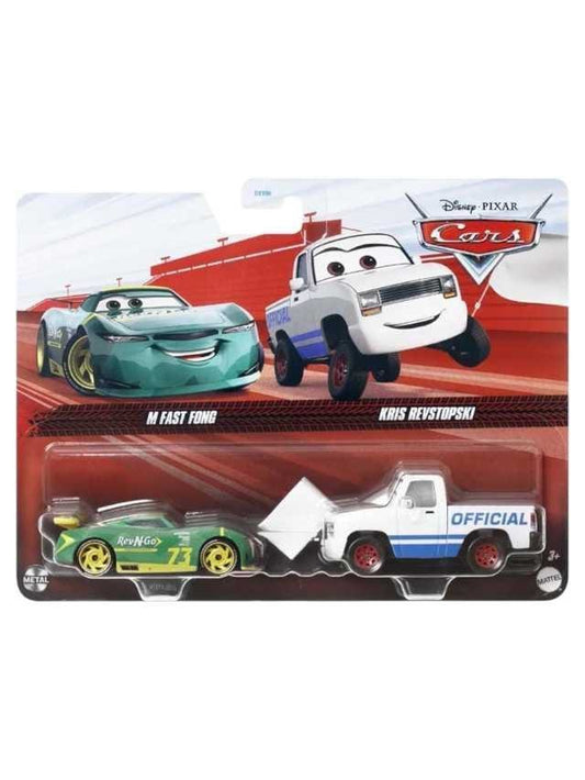 Disney Cars 2 pack M Fast Fong and Kris Revstopski