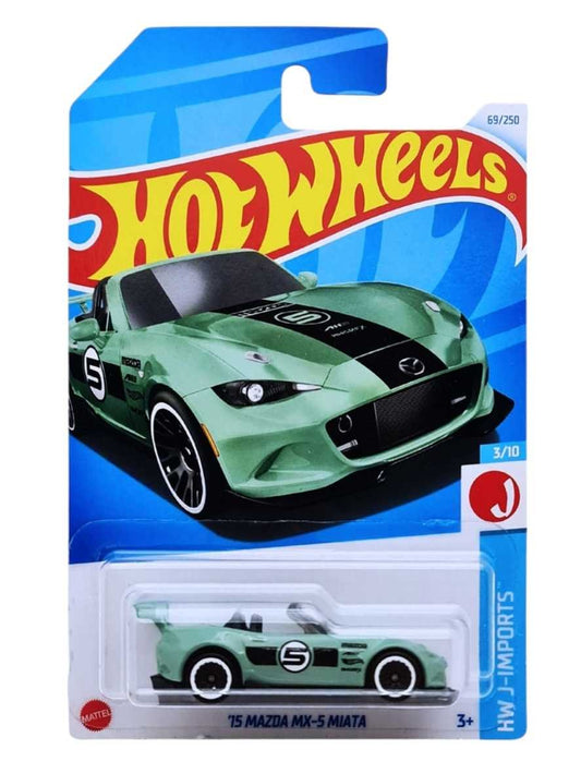 Hotwheels 15 Mazda MX-5 Miata 1:64 Mainline Imported