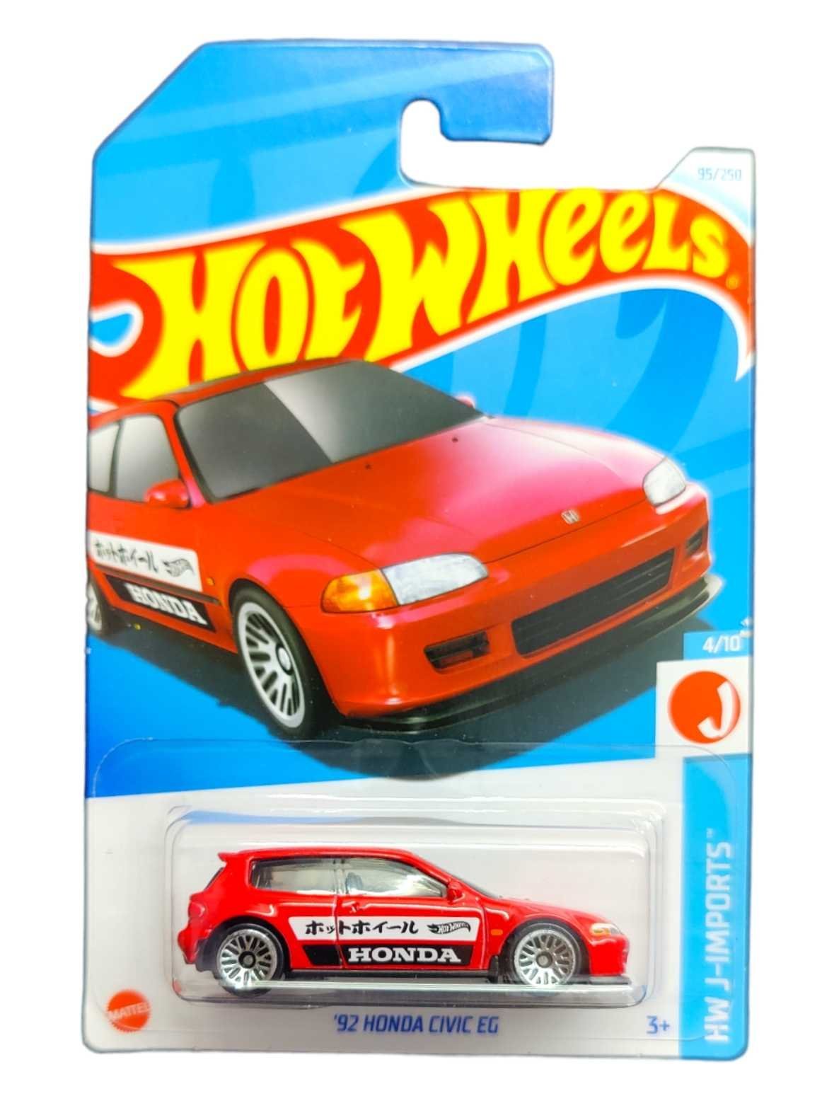 Hotwheels '92 HONDA CIVIC EG imported mainline