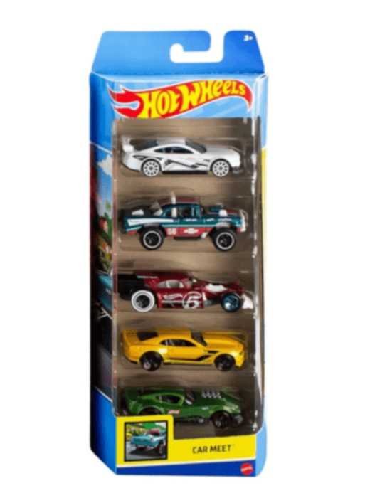 EXCLUSIVE Hotwheels Car Meet Five Pack