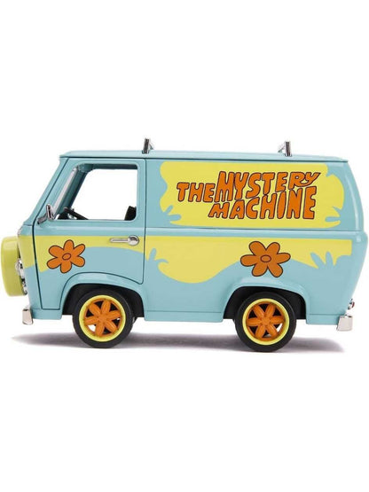 EXCLUSIVE Jada Scoobyy Doo Mystery machine with shaggy and scoobt Doo