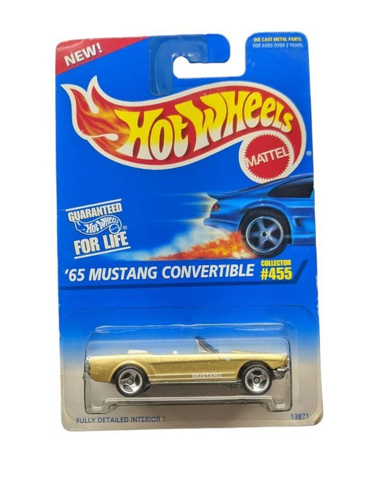 EXCLUSIVE Hotwheels 65 Mustang Convertible #455