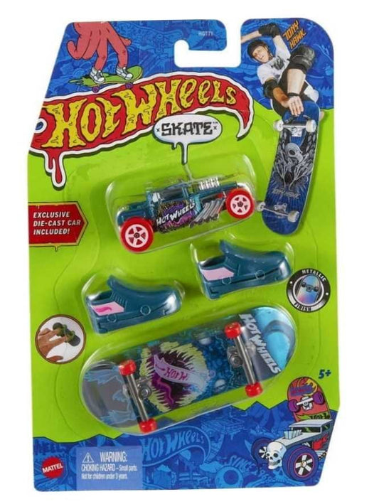 EXCLUSIVE Hotwheels Skates Bone Shaker with Sea Hunter