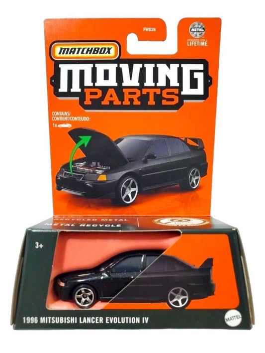 EXCLUSIVE Matchbox 1996 Mitsubishi Lancer Evolution IV