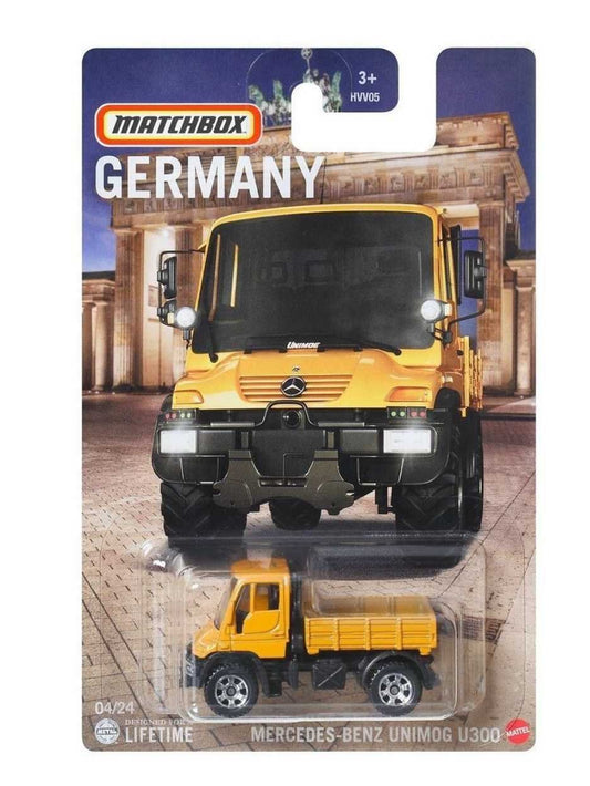 EXCLUSIVE Matchbox Germany Mercedes Benz Unimog U300