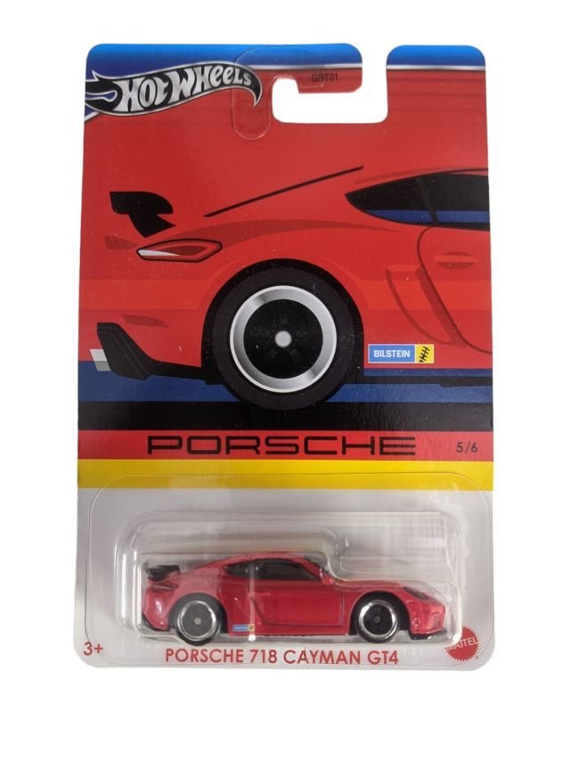 EXCLUSIVE Hotwheels Porsche 718 Cayman GT4