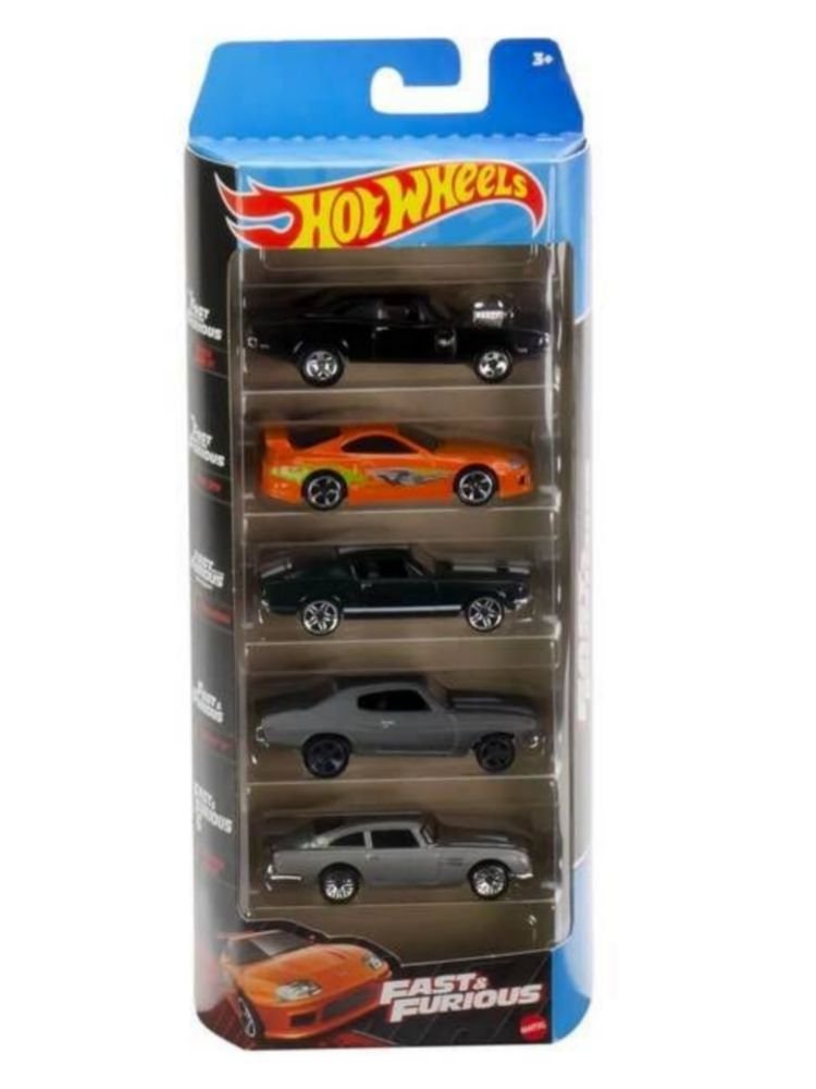 EXCLUSIVE Hotwheels Fast &amp; Furious Five pack (Open Box)