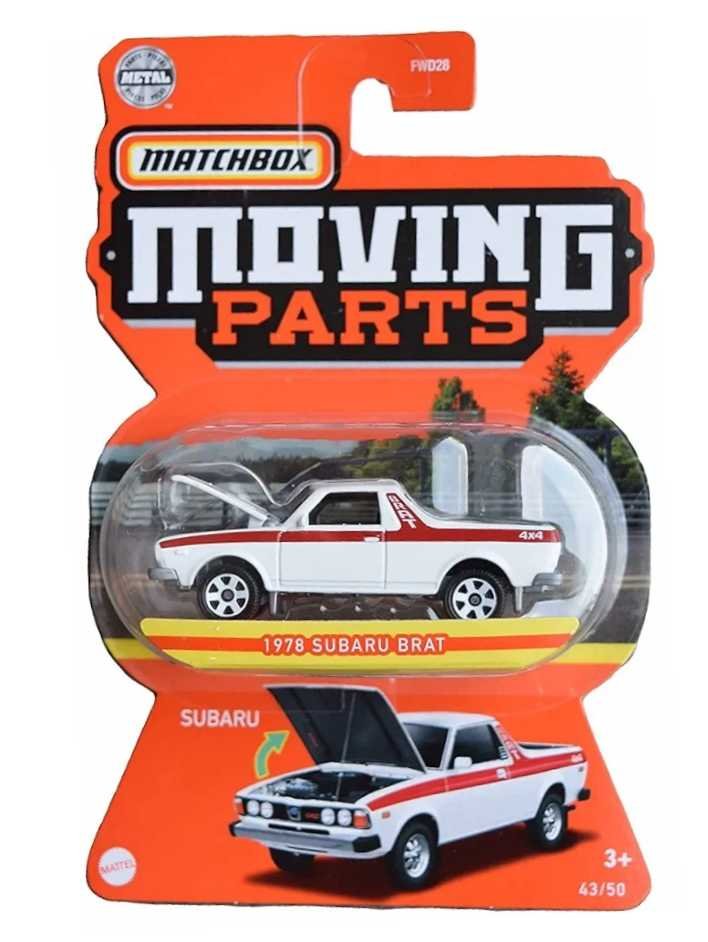 EXCLUSIVE Matchbox Moving Parts 1978 Subaru Brat