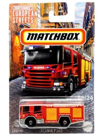 EXCLUSIVE Matchbox European Streets Scania P360