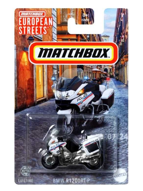 EXCLUSIVE Matchbox European Streets BMW R1200 RT-P