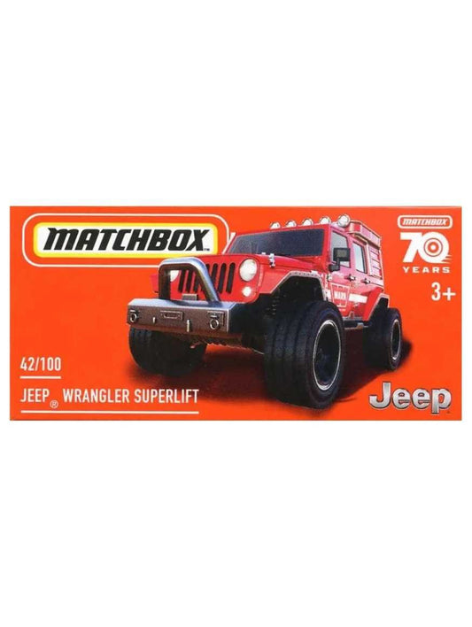 EXCLUSIVE Matchbox Jeep Wrangler Superlift