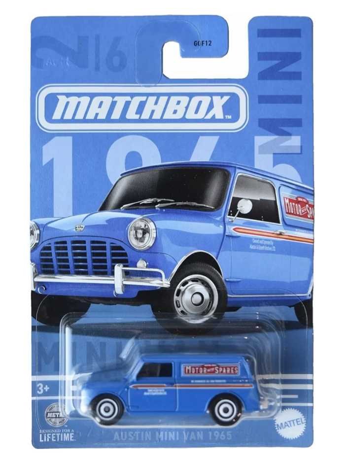 EXCLUSIVE Matchbox Austin Mini Van 1965