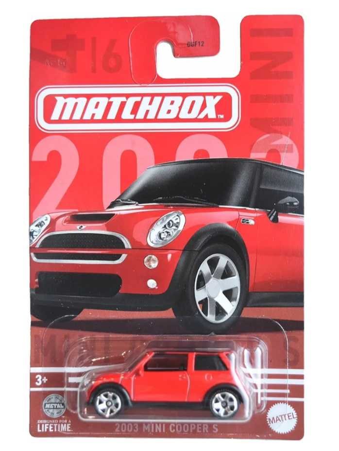 EXCLUSIVE Matchbox 2003 Mini Cooper S