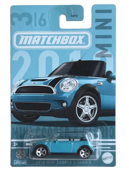 EXCLUSIVE Matchbox 2010 Mini Cooper S Cabrio