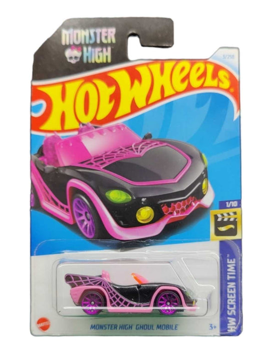 Hotwheels Monster High Ghoul Mobile (imported mainline)